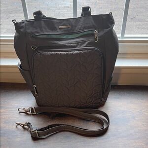 Travelon…Quilted Front Gray travel tote